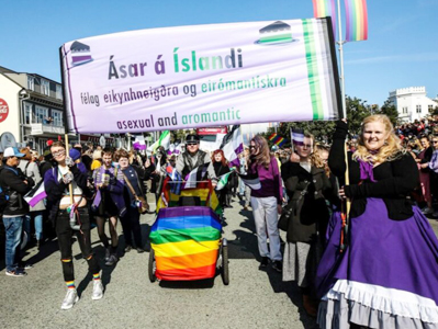 Ace Aro at Reykjavík Pride